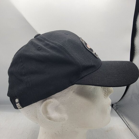 Salty Crew Grey Ghost 6 Panel Black Hat Fishing Outdoors Casual Summer - Picture 4 of 9